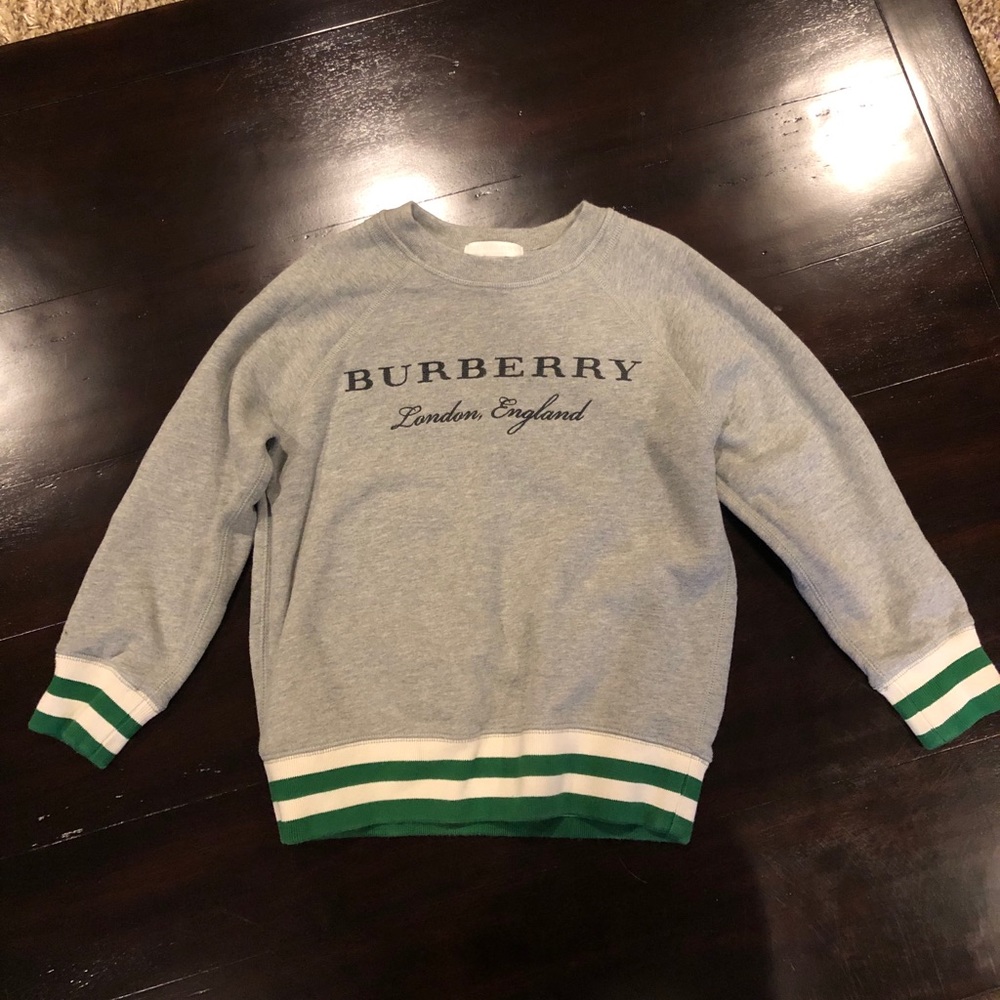Burberry Boys Long Sleeve Sweatshirt